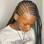 Men Braids 2-8 & straight back