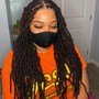 Soft locs ( mid back )