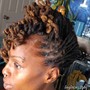 Crochet Braids (braid down method)