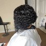 Relaxer Retouch and style