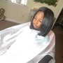 Silk Press with Extenstions