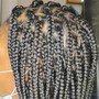 Medium Box Braids