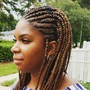 Medium Box Braids