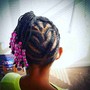 Kid's Med Box Braids