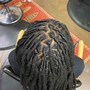 Loc Extensions w/curly ends (provided hair)