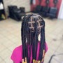 Kid tribal braids (2 layers)