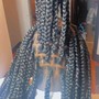 Heart Shaped Knotless Box Braids