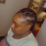 Heart Shaped Knotless Box Braids