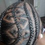 Tribal braid touch up