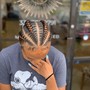 Quick + Cornrowed