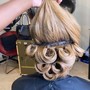 Updo\Silk Ponytail