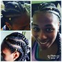 Goddess Braids/Ghana Braids/Feed In