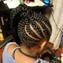 Large/med Individual braided Plats