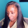 Lace front wig(install)