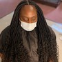 35" Mesh Locs - (3) bundles