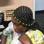 Kids lemonade braids medium