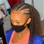 Flat Twist updo