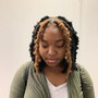 Short Butterfly Loc Style