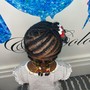 Kid's Braids(with braiding hair)