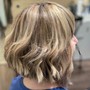 Short hair Partial Highlights