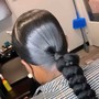 Low Pony Tail Style