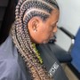 4-6 Feed In Braids