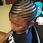 Kids lemonade braids