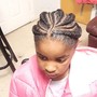 2-4 Feed in Braids