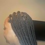 Small Goddess knotless Braids