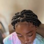 Knotless Braids w/ hair