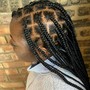 Bohemian Knotless Braids (Large)