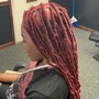 Shoulder length Marley Twist