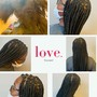 Medium Knotless Braids