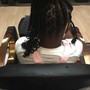 8 feed ins half/half SEW IN