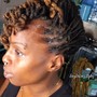 Senegalese Twist/traditional shoulder