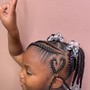 Kid's Two Bohemian style braids