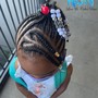 Kid's Braids(with braiding hair)