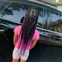 Large Knotless braids