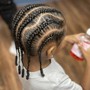 Kids Braids with beads