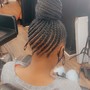 Island twist with human hair butt length