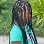 Large Feed-In Knotless Box Braids