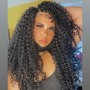 crochet hair (illusion part front line only)