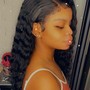 Silk ponytails/buns on natural hair