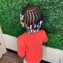 Kids Midback Knotless Boho/Goddess Braids