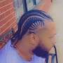 Men’s Design Stitched Braids