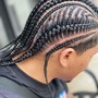 Men’s Design Stitched Braids