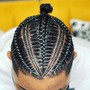 2 Braids adult