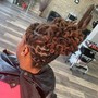 Sisterlock Bantu Knots