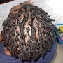 Retwist only with  wash and no style