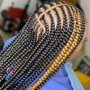 Med Box Braids Touch Up